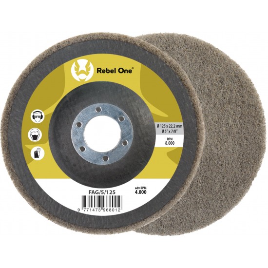 CIBO XLRD F- line nobeiguma apstrādes disks 125x12.0mm