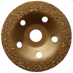 Carbide Grinding Cup Wheel HEINE, 125mm x 22.23mm, P30