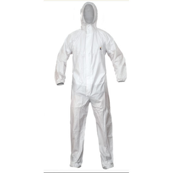 Vienreizējais darba kombinezons CHEMSAFE L500, Balts, izmērs XL