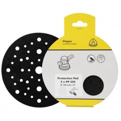 Elastīga starppēda ekscentra slīpmašīnām, Klinsgpor PP555, 125mm