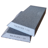 Abrazīvais slīpklucis - trapece BA-FLEX, 125x89x24mm, P180