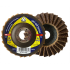 Klingspor abrazīvā FILCA lapiņdisks SMT 800 Plus, 125mm, (Vidēji raupjš)