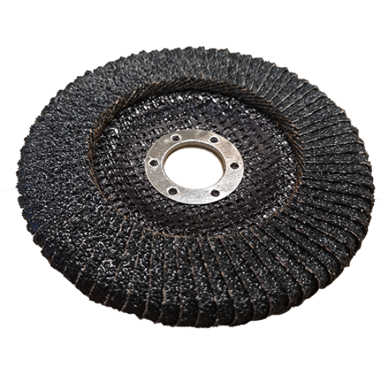 Lapiņdisks stūra metinājuma šuvju slīpēšanai DL125, 125mm, AlZir, P40