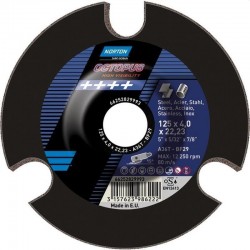 Slīpdisks metālam Norton OCTOPUS 125x4.0x22.23 mm, P36