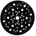 Pamatnes aizsargdisks,  MIRKA 150mm, 67 caurumu