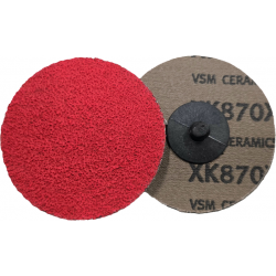 Ātri maināmais disks,  VSM ceramic XF870X 50mm, P120