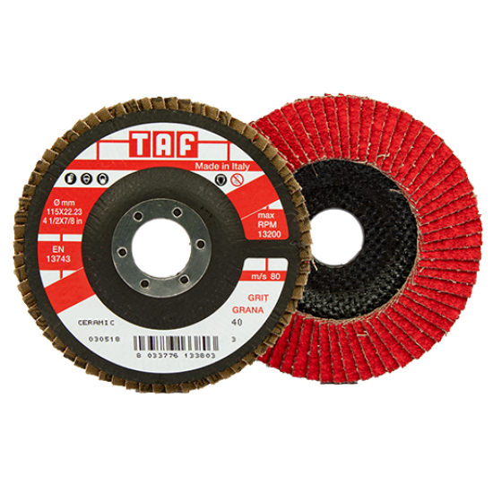 Lapiņdisks TAF LPG17, 125mm, Ceramic P36