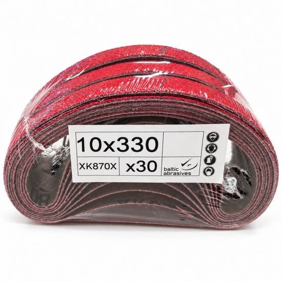 Slīplente VSM XK870X, 10x330mm, P80